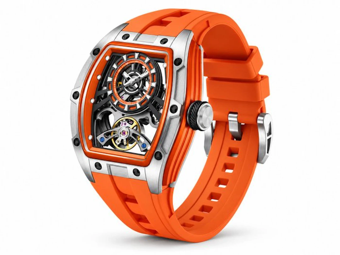 AKOR Le Locle - Azuréa II Orange | Montre automatique...