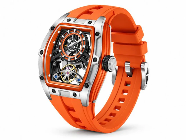 AKOR Le Locle - Azuréa II Orange | Montre automatique...