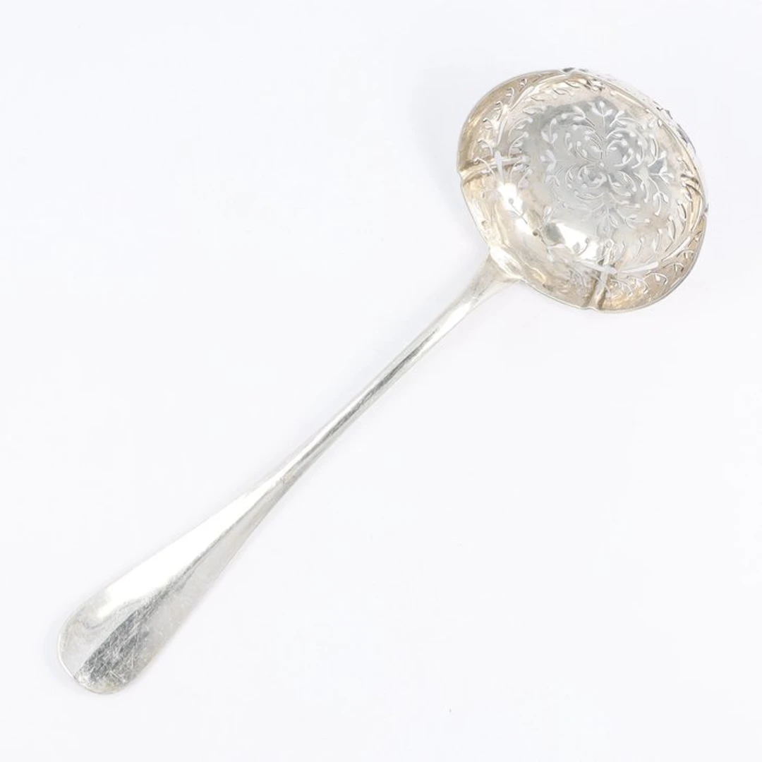 Delheid Frères - Suiker strooilepel - Sugar sifter - .800 silver