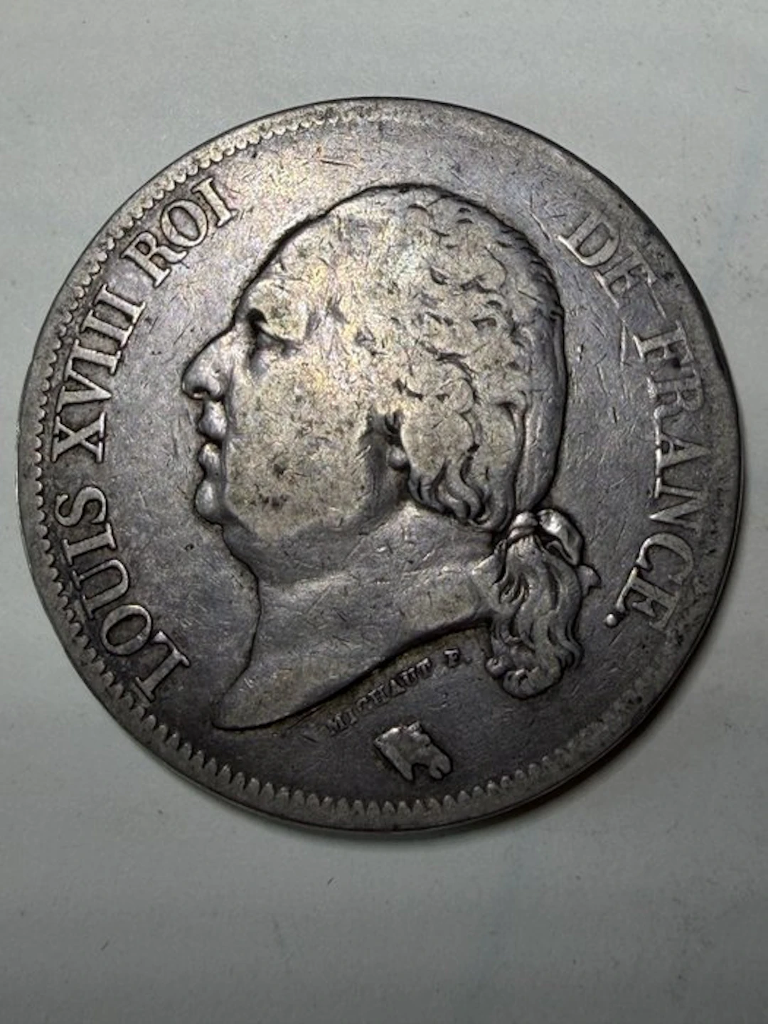 France. Louis XVIII. 5 Francs 1817-B, Rouen (No reserve price)
