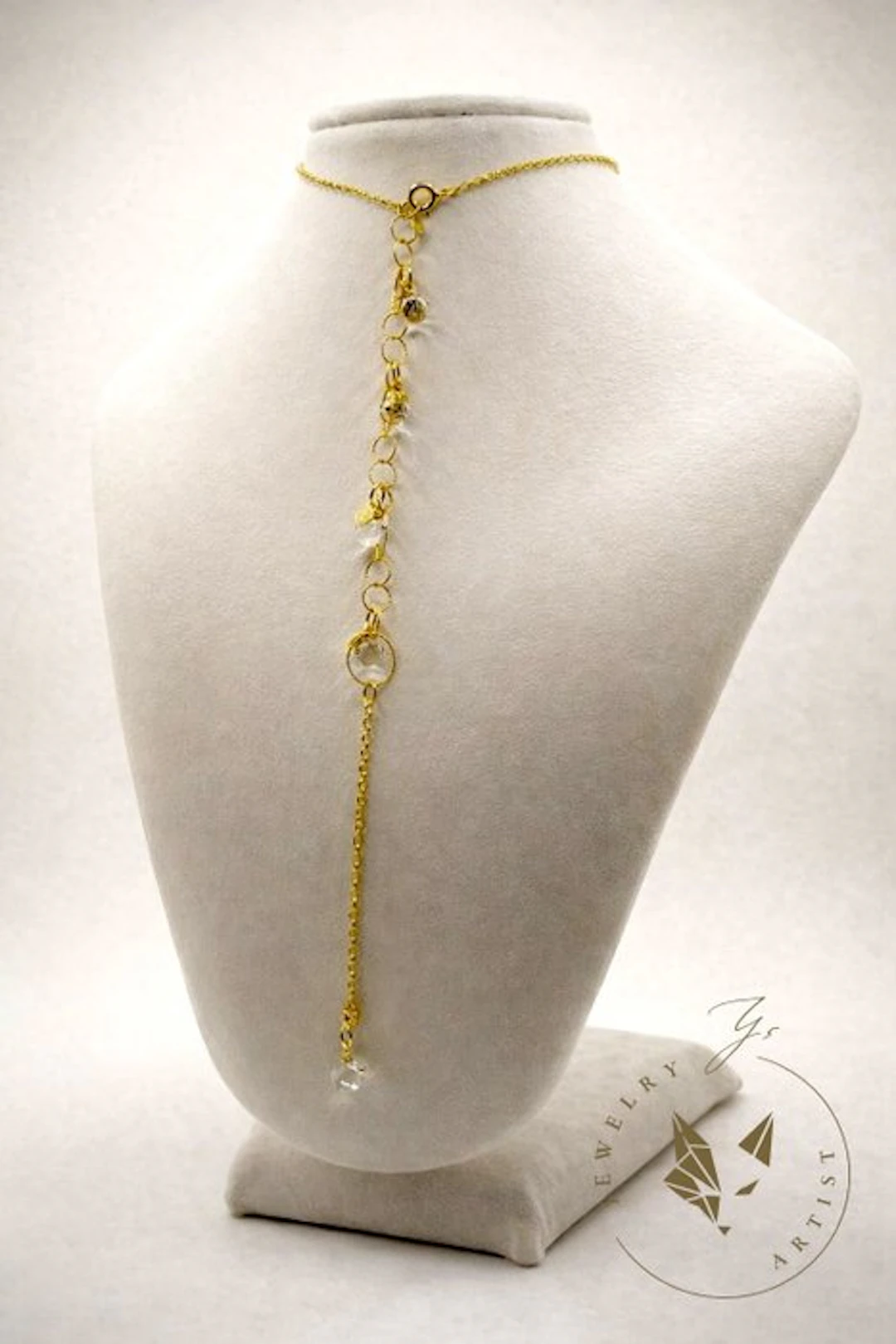 Very rare - Champagne citrine - 925 silver - certified...