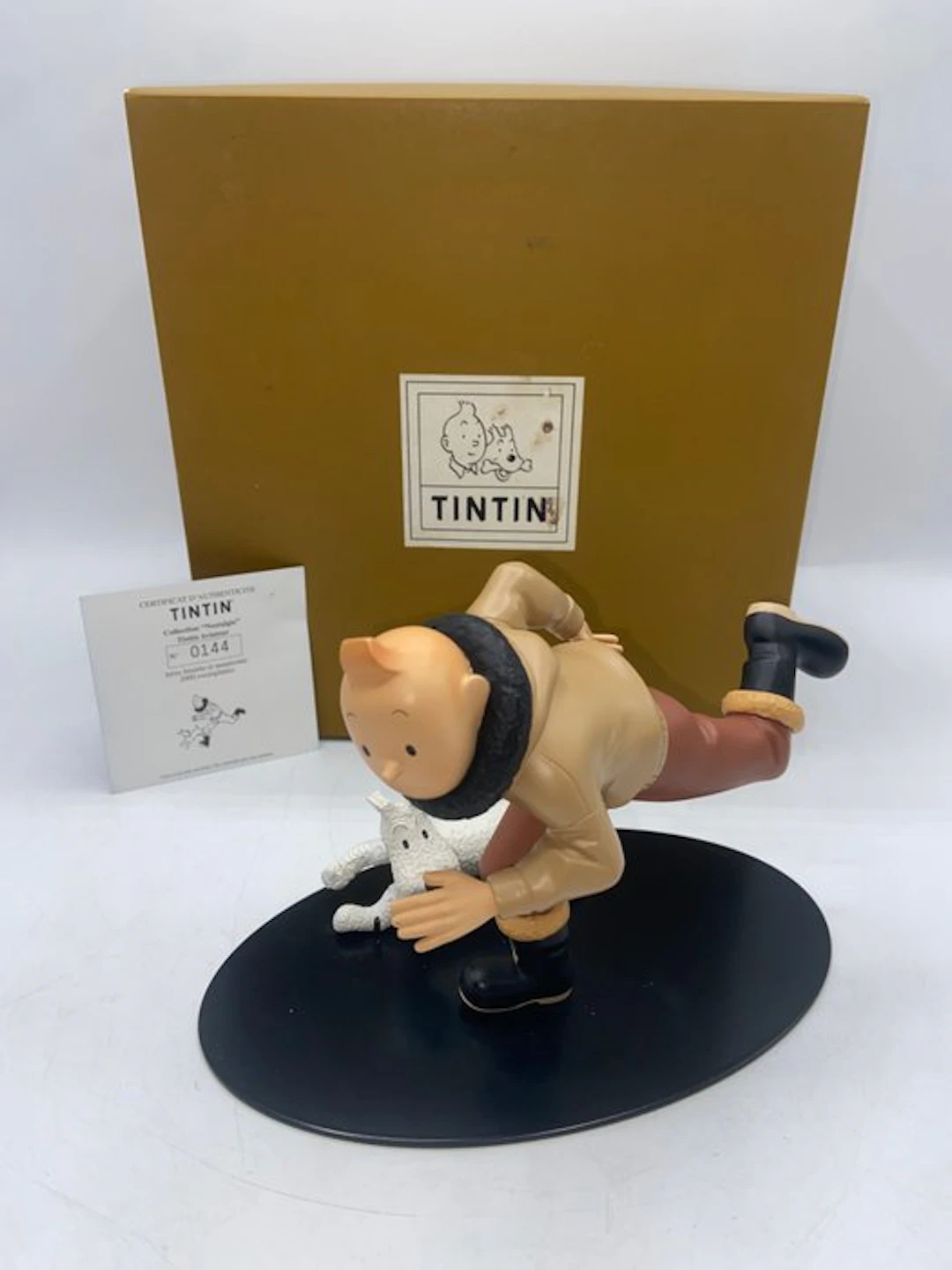 Moulinsart - Tintin - Tintin & Milou patineurs –...