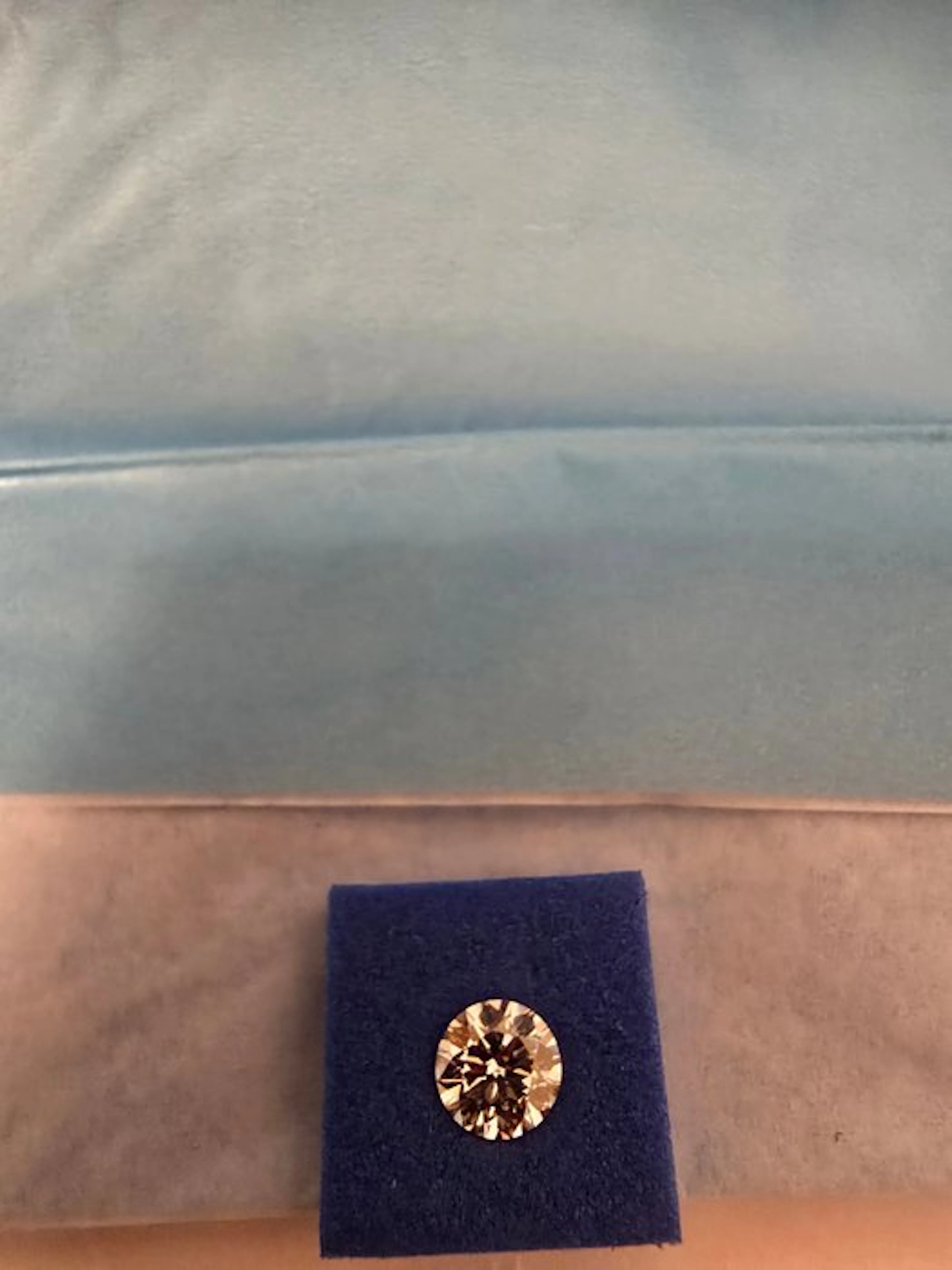 2 pcs Diamond (Natural) - 1.24 ct - Round - H - IF...