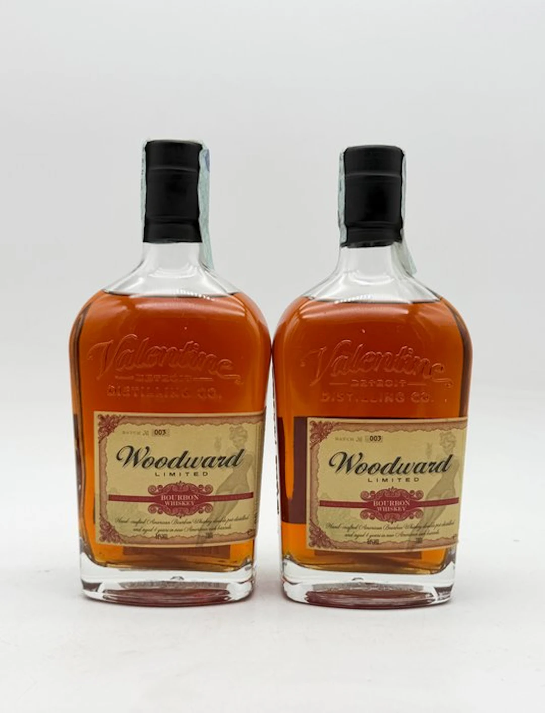 Woodward Limited Bourbon Whiskey - Batch No