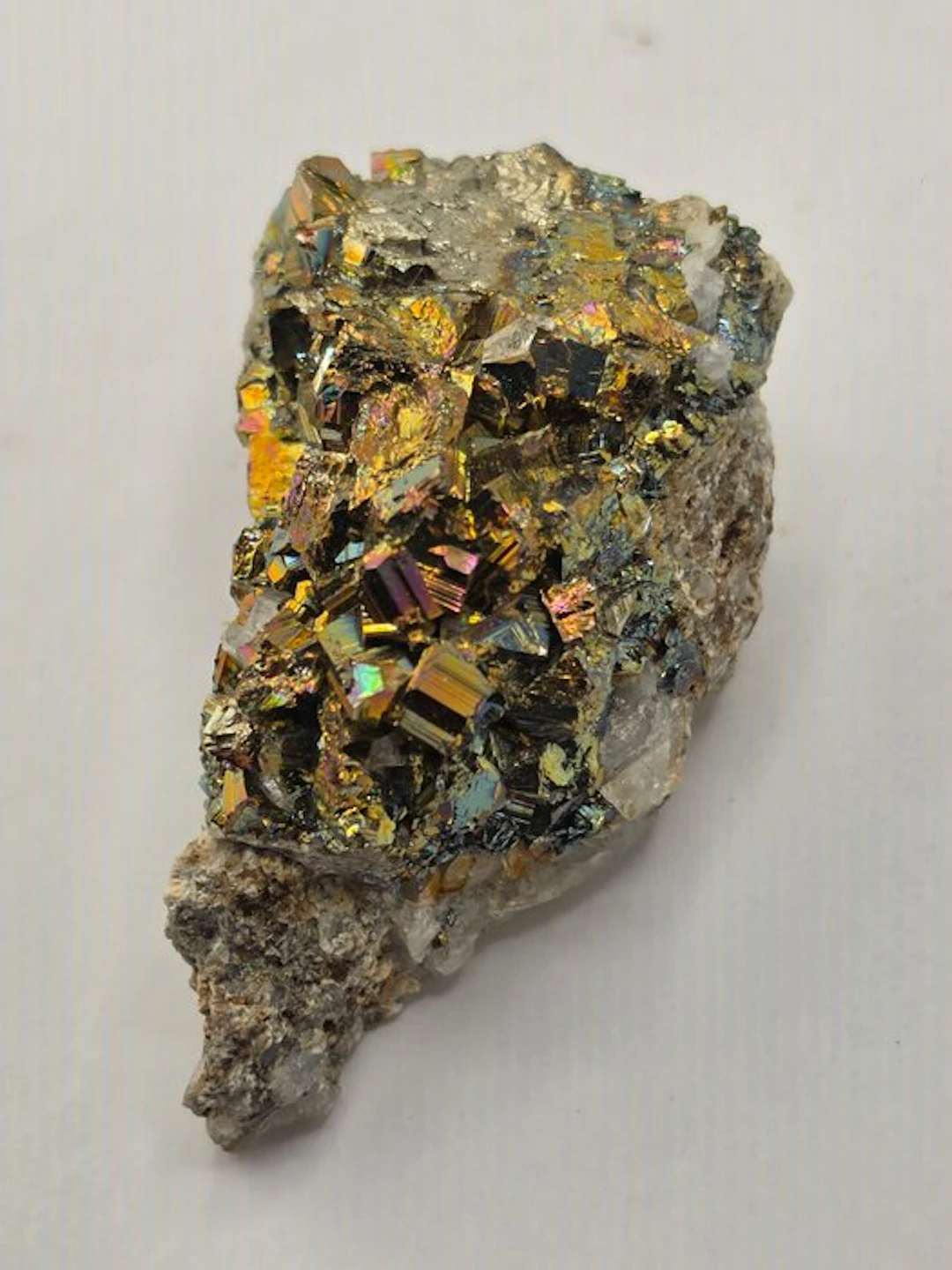 Pyrite Crystal - Height: 8 cm- 155 g