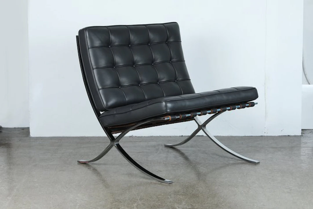 Knoll - Ludwig Mies van der Rohe - Armchair - Barcelona chair - Leather