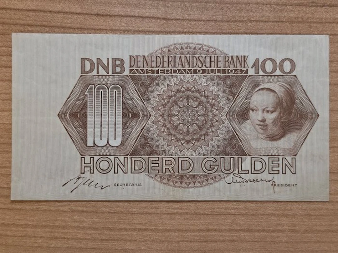 Netherlands. - 100 Gulden 1947 (Adriaantje Hollaer) - PL100.b (No