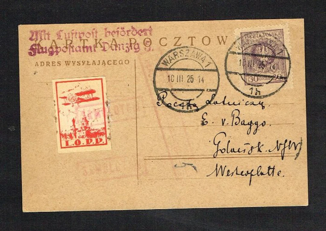 Poland 1925 - No