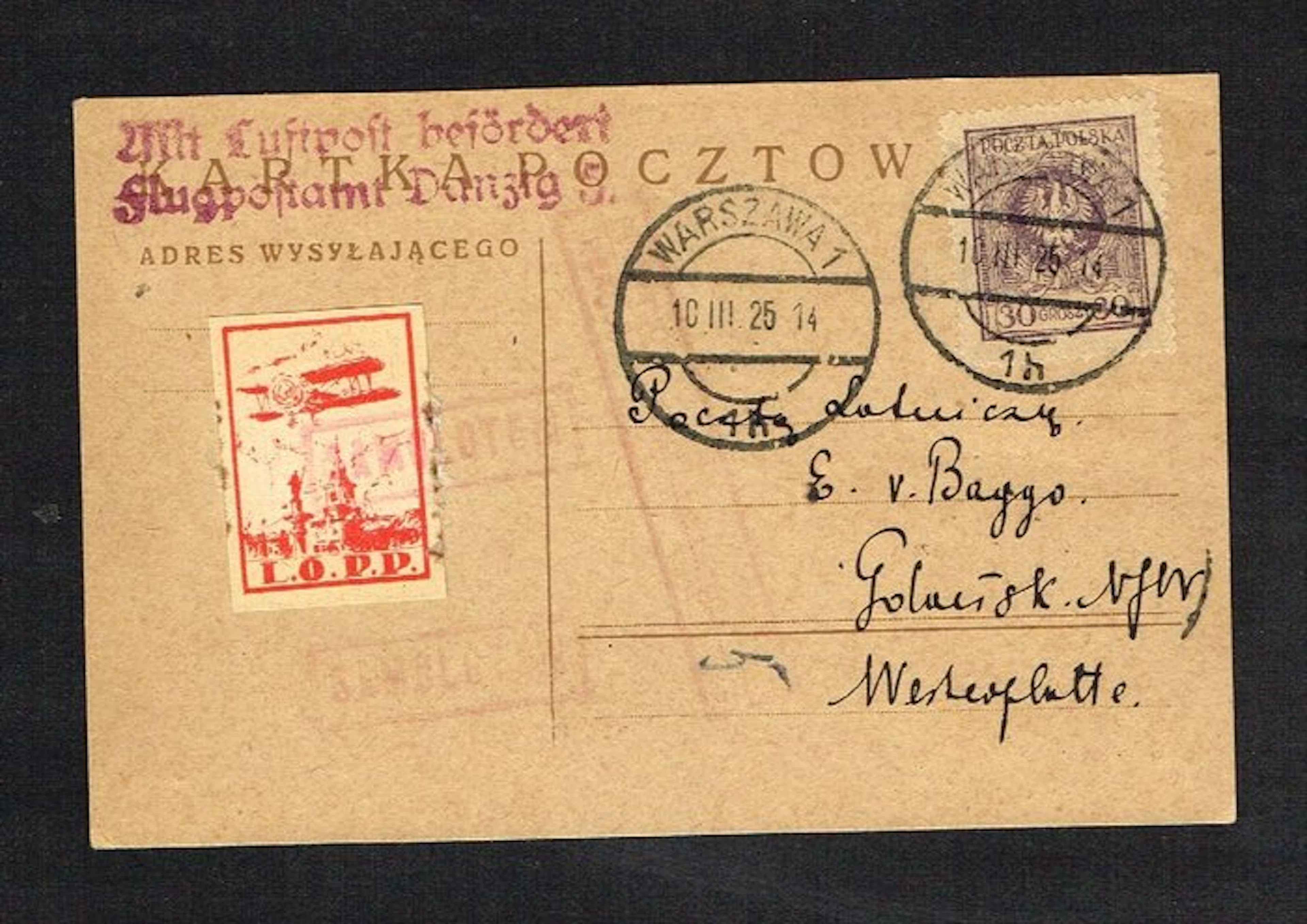 Poland 1925 - No