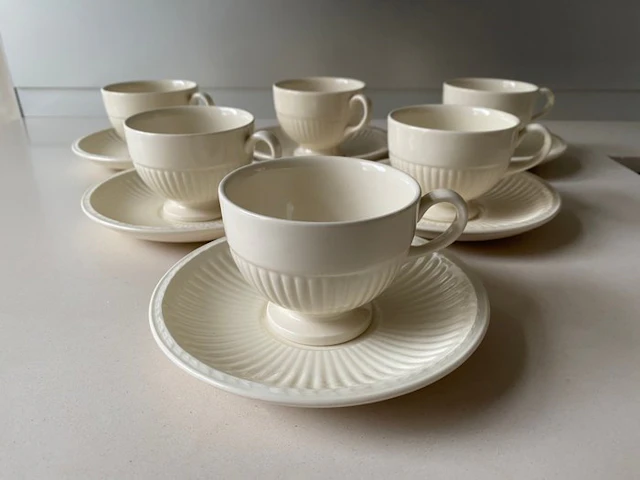 Wedgwood - Tea service (12) - Edme - Earthenware