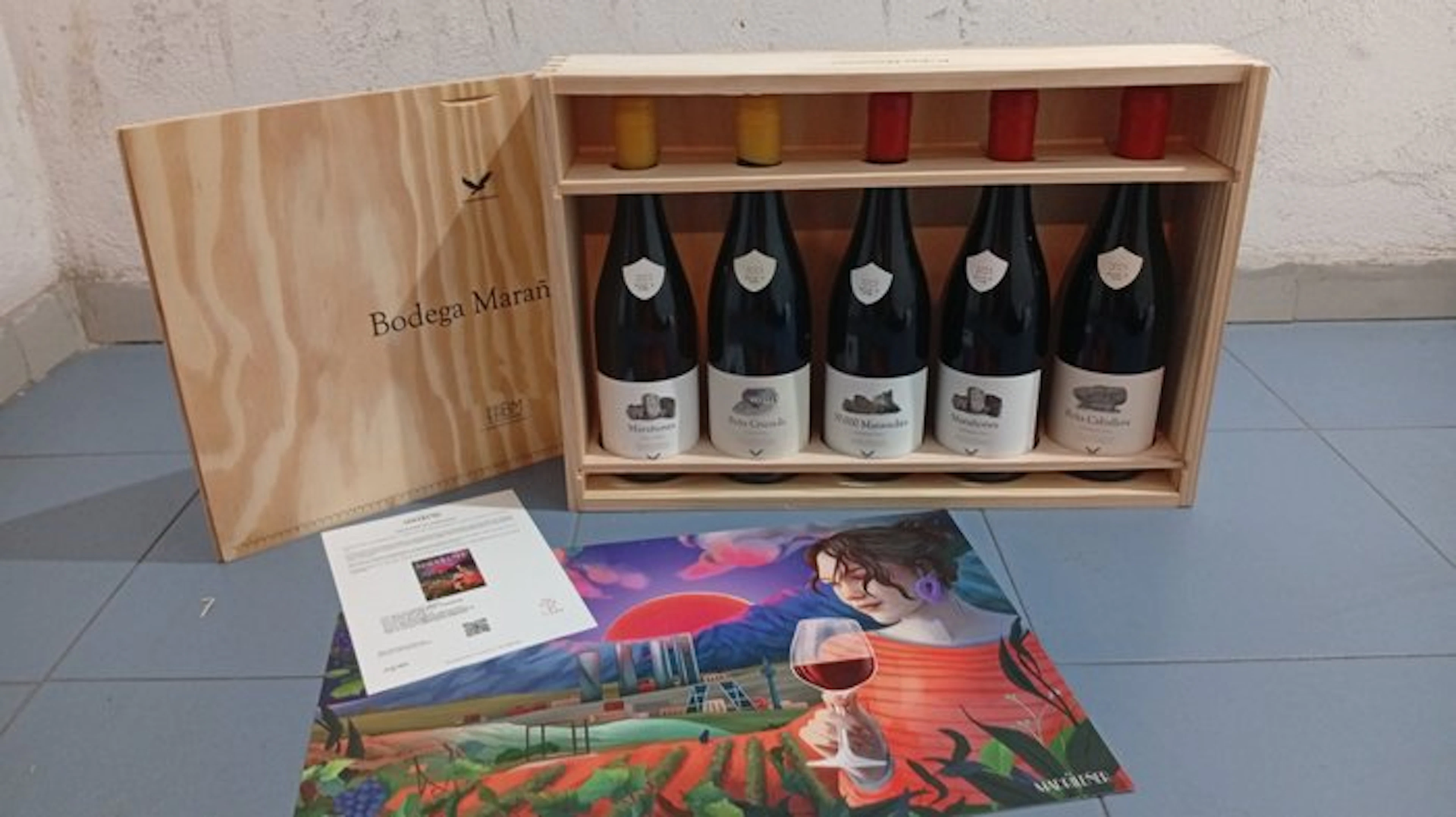 Bodega Marañones “The Madrilener” 2023 Collector’s Gift Case - Gredos
