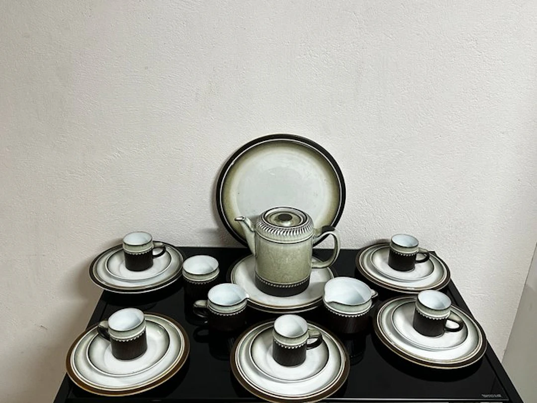 Coffee service - Glazed stoneware