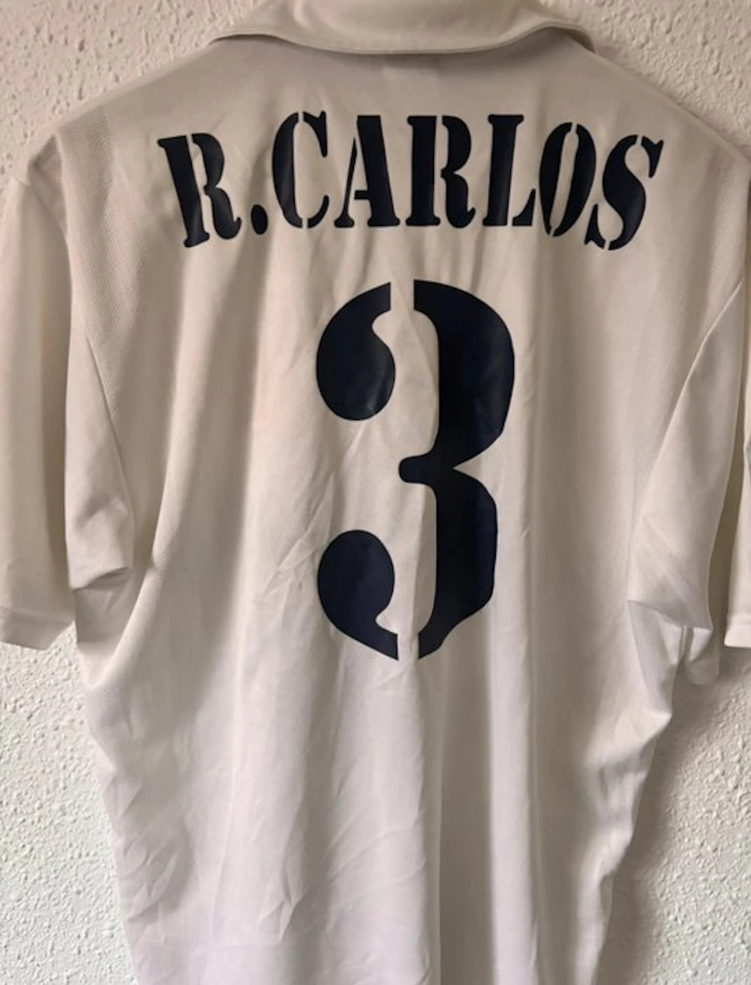 Real Madrid - Spanish Football League - Roberto Carlos - 2002 - Football shirt