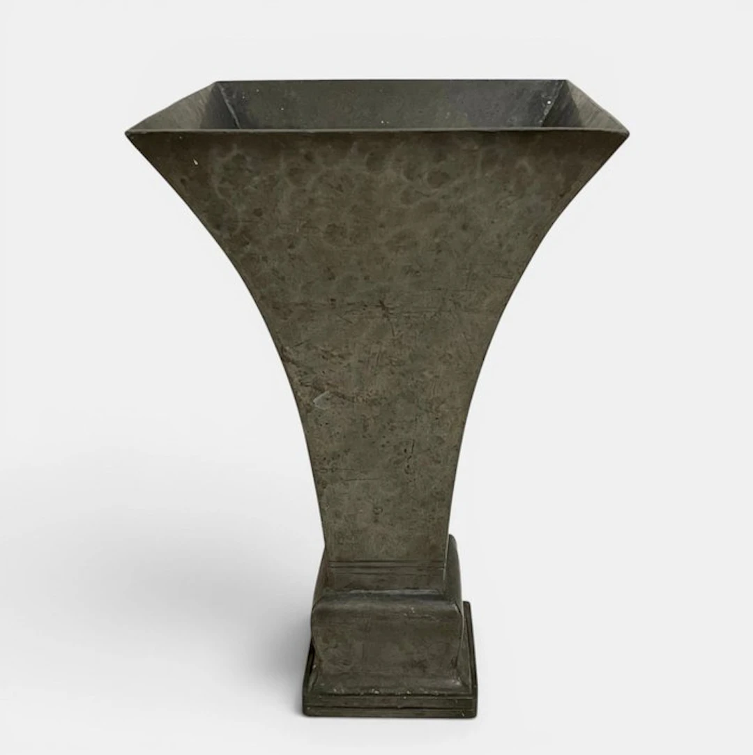 Vase - Metal, Tin