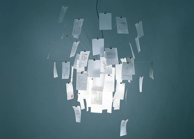 Ingo Maurer - Ingo Maurer - Lamp - Note Z6 - Steel, Paper