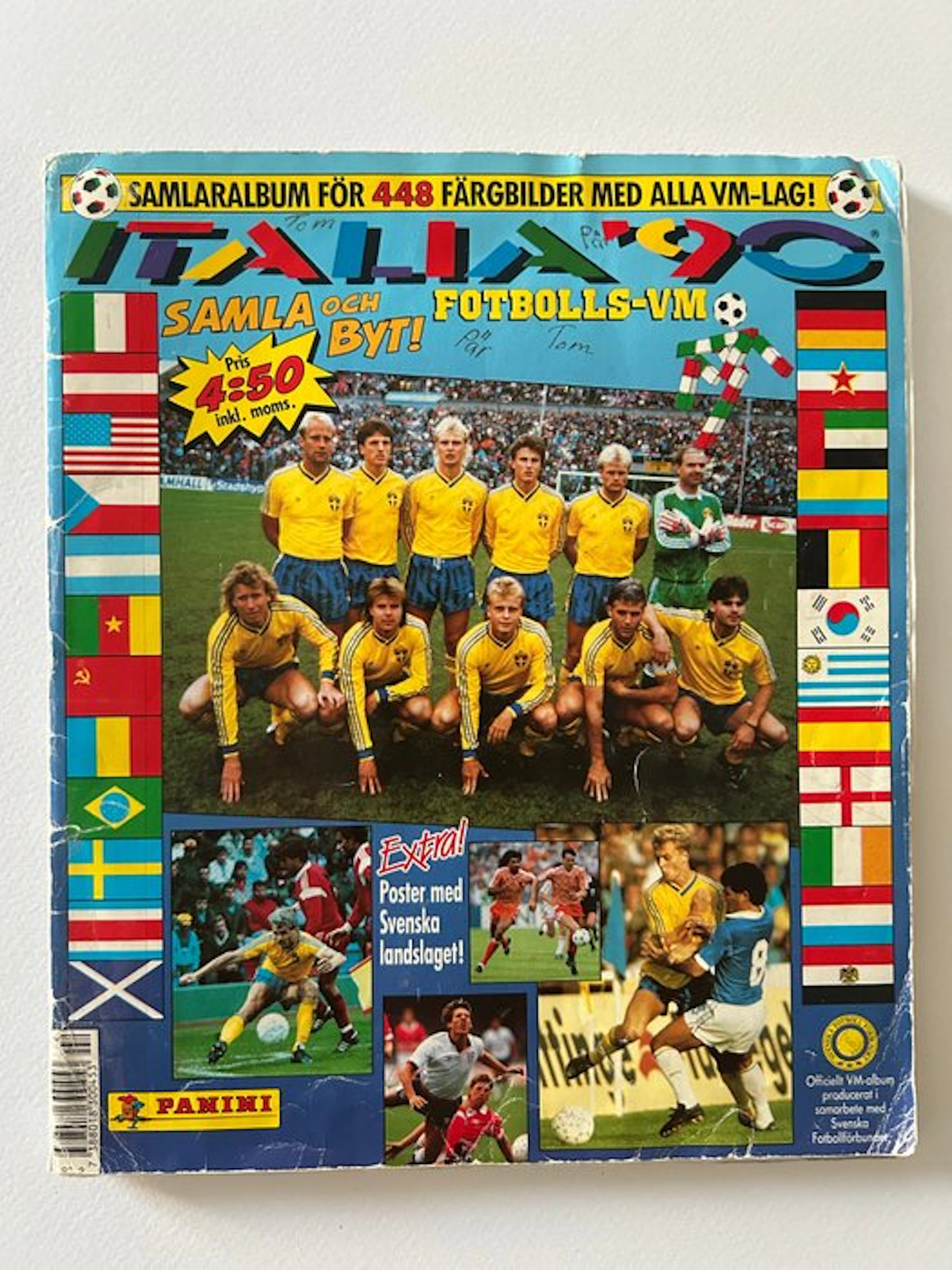 1990 Panini World Cup Stickers