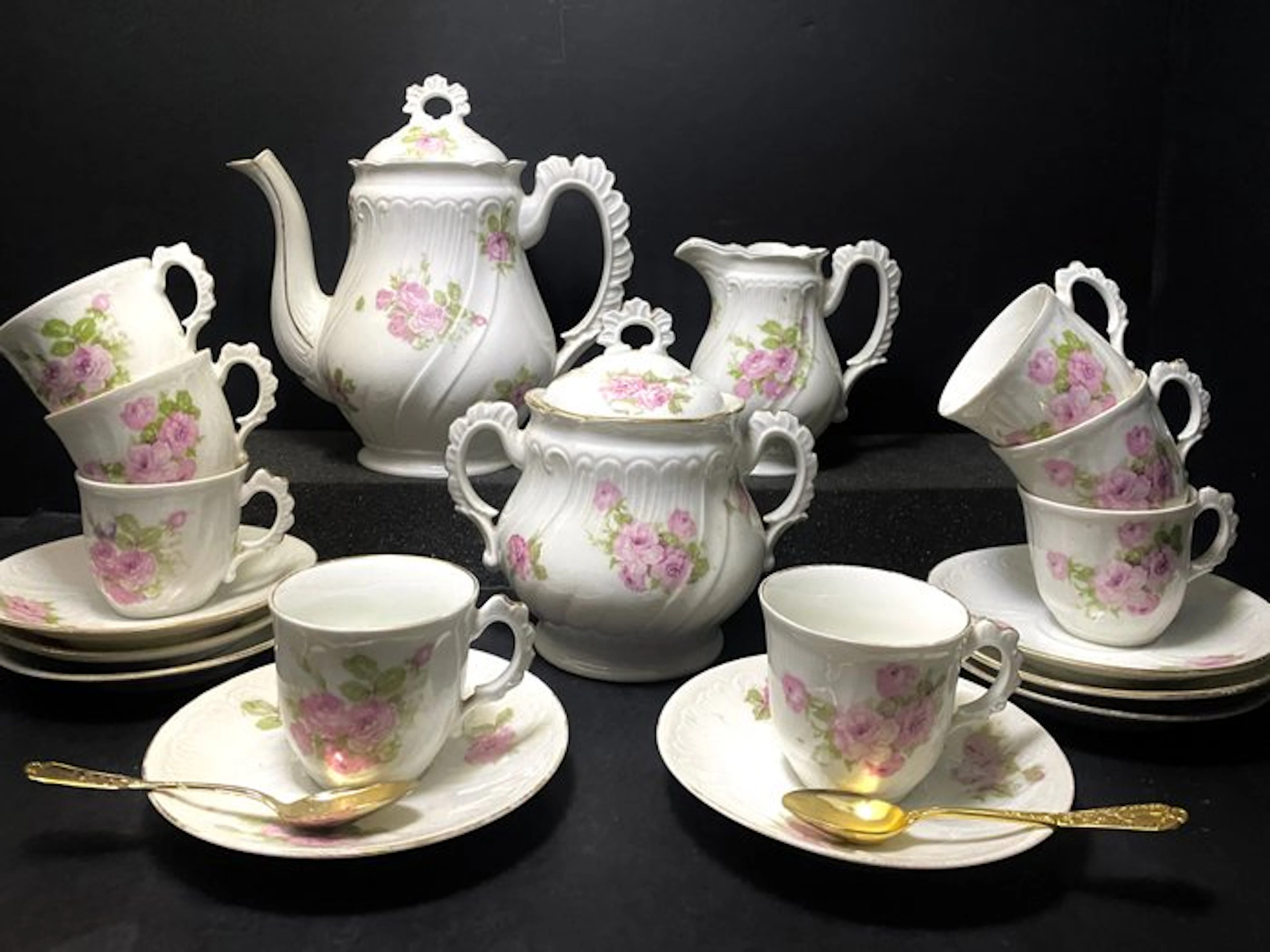 Limoges, XIX eme - Coffee set - Porcelain