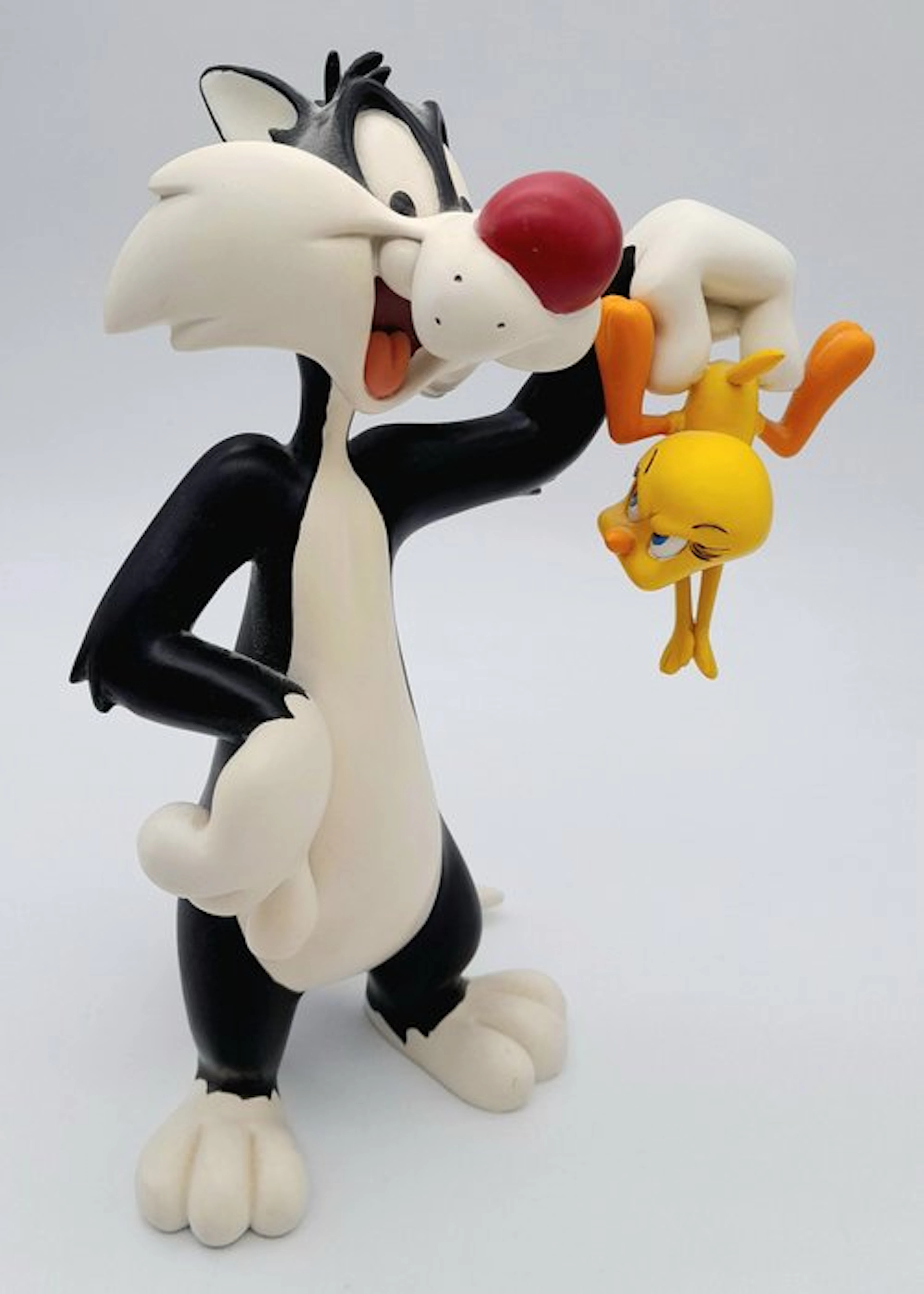 Sylvester & Tweety Pie (Looney Tunes) 24 cm in Hars - 1 Figurine - Warner Bros