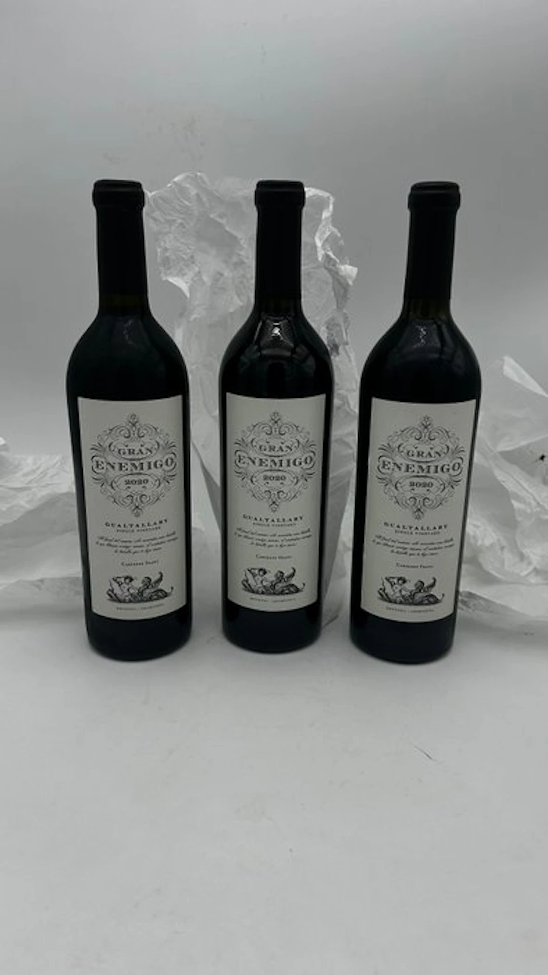 2020 Gran Enemigo - Mendoza, Gualtallary - 3 Bottles (0.75L)