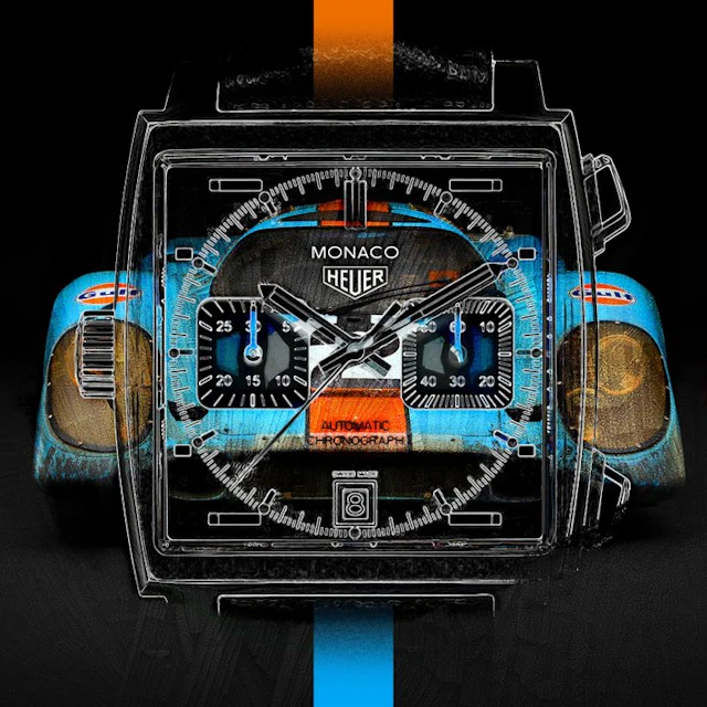 CREATIVE_HUB - PORSCHE 917, STEVE MCQUEEN AND TAG HEUER MONACO A MAGIC MIX