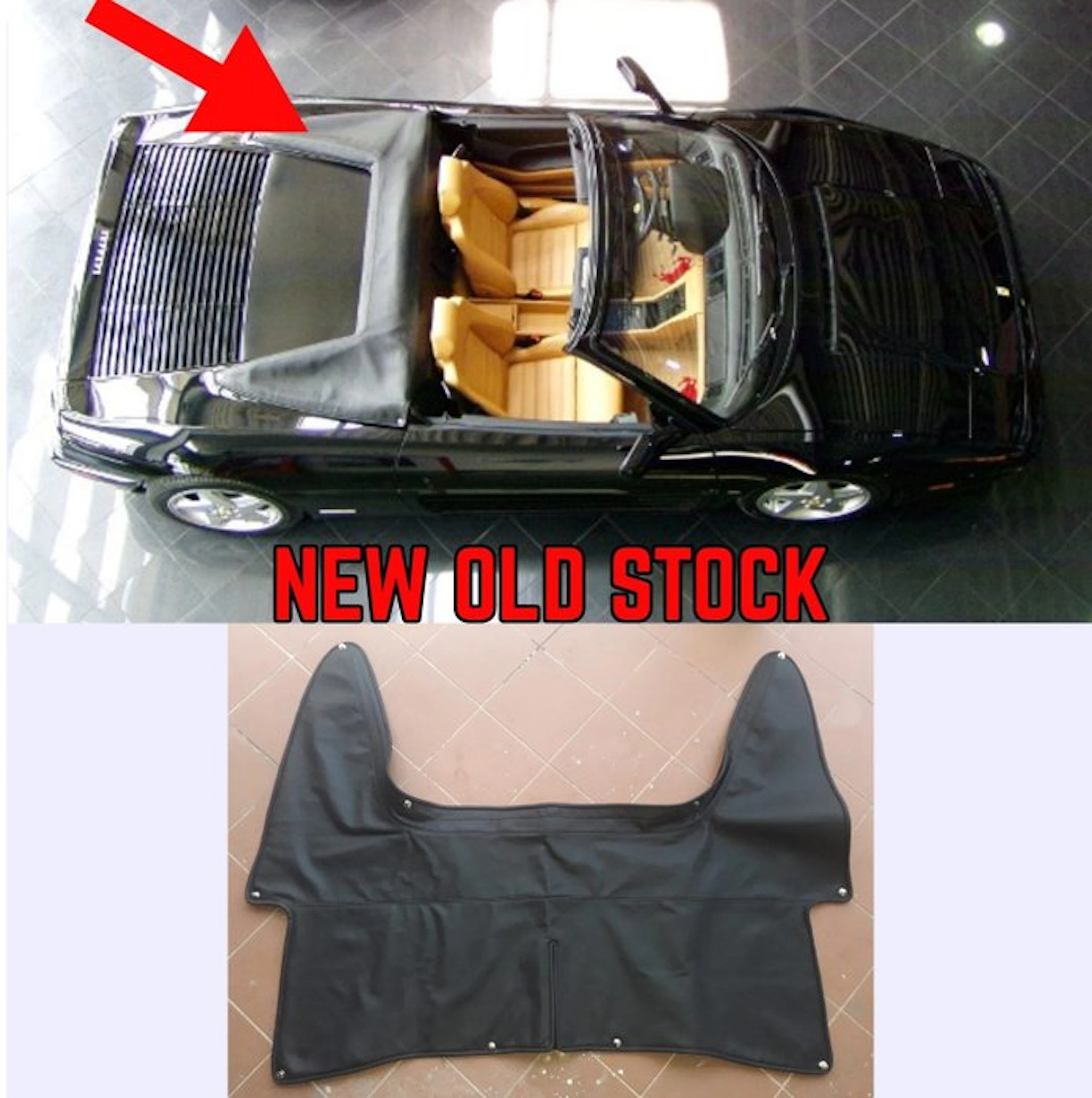 Ferrari 348 Spider / F355 Spider - Tonneau Roof Cover...