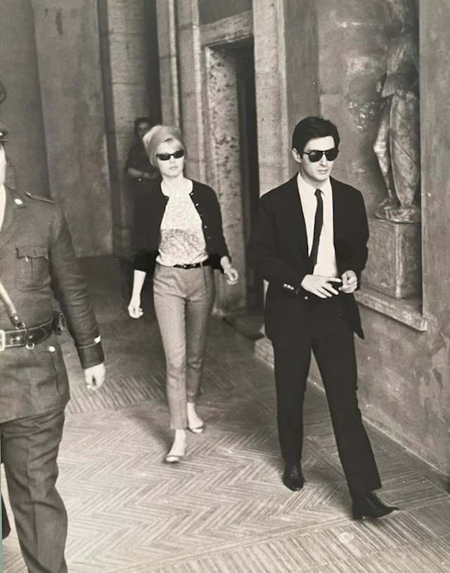 Roma's Press Photo, Rome - Brigitte Bardot et Sami Frey – Rome, vers 1963