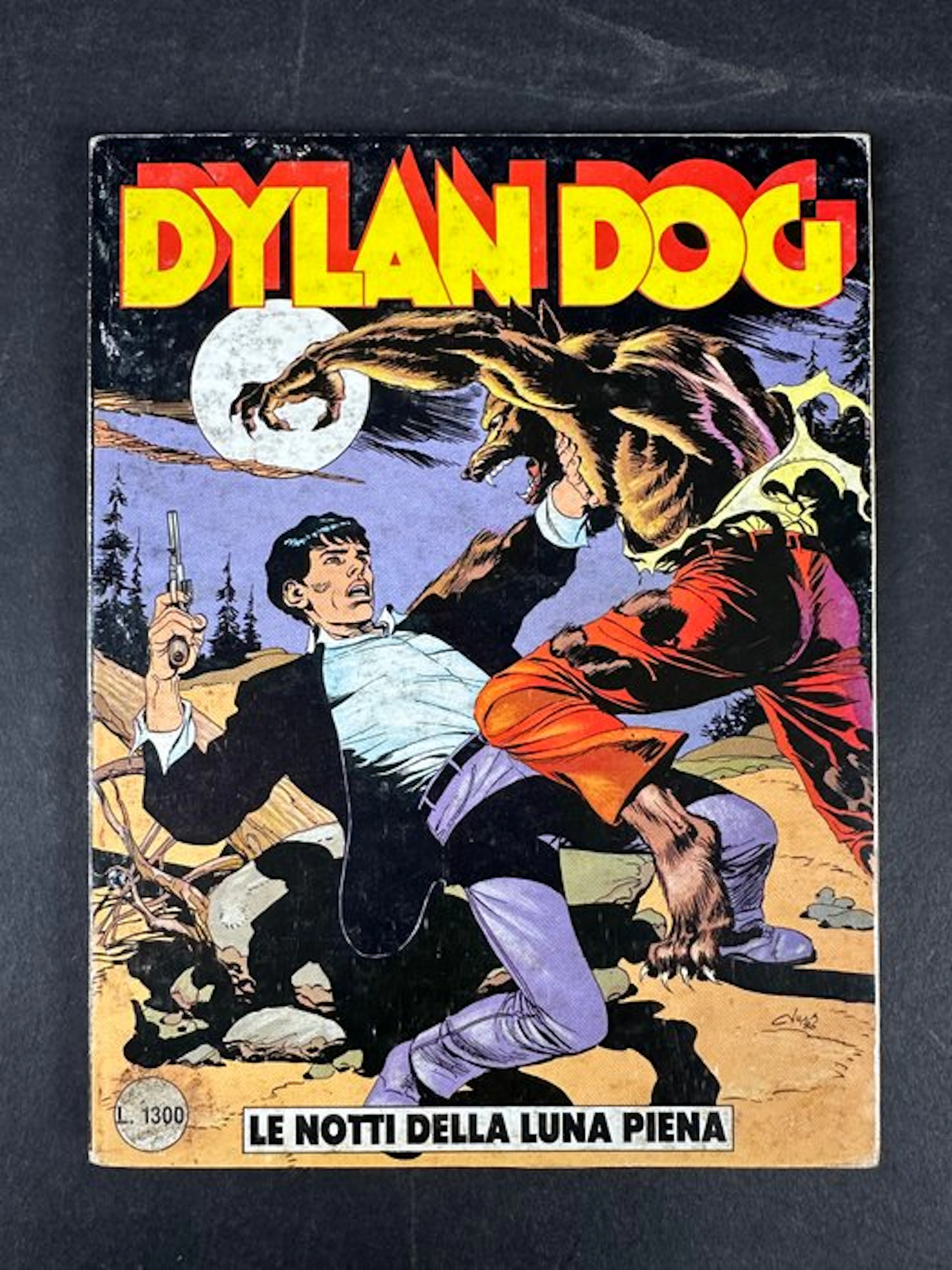 Dylan Dog n. 3 "Le Notti della Luna Piena" - 1 Album - First edition - 1986