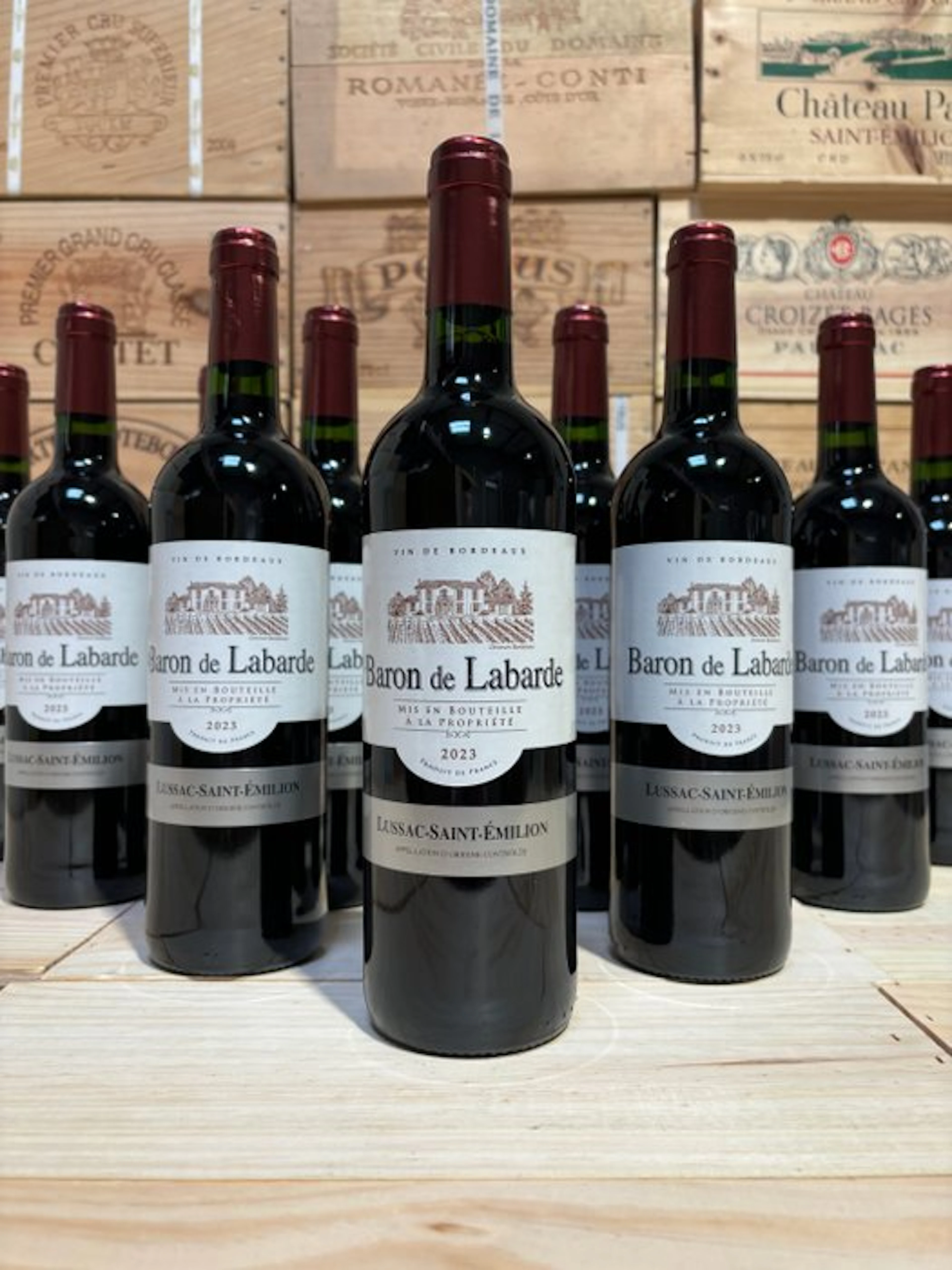 2023 Château Baron de Labarde - Saint-Émilion Grand Cru - 12 Bottles (0.75L)