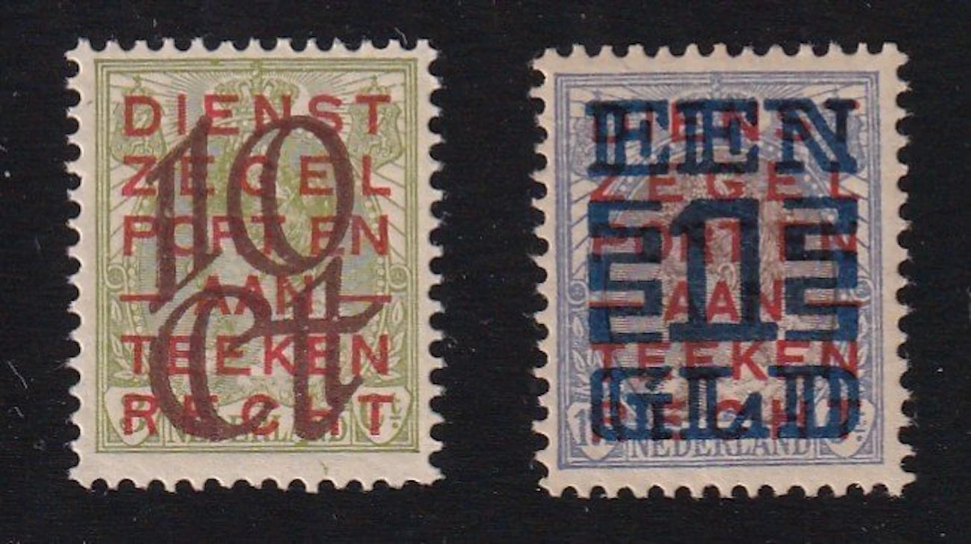 Netherlands 1923 - Cleanup issue - NVPH 132/33