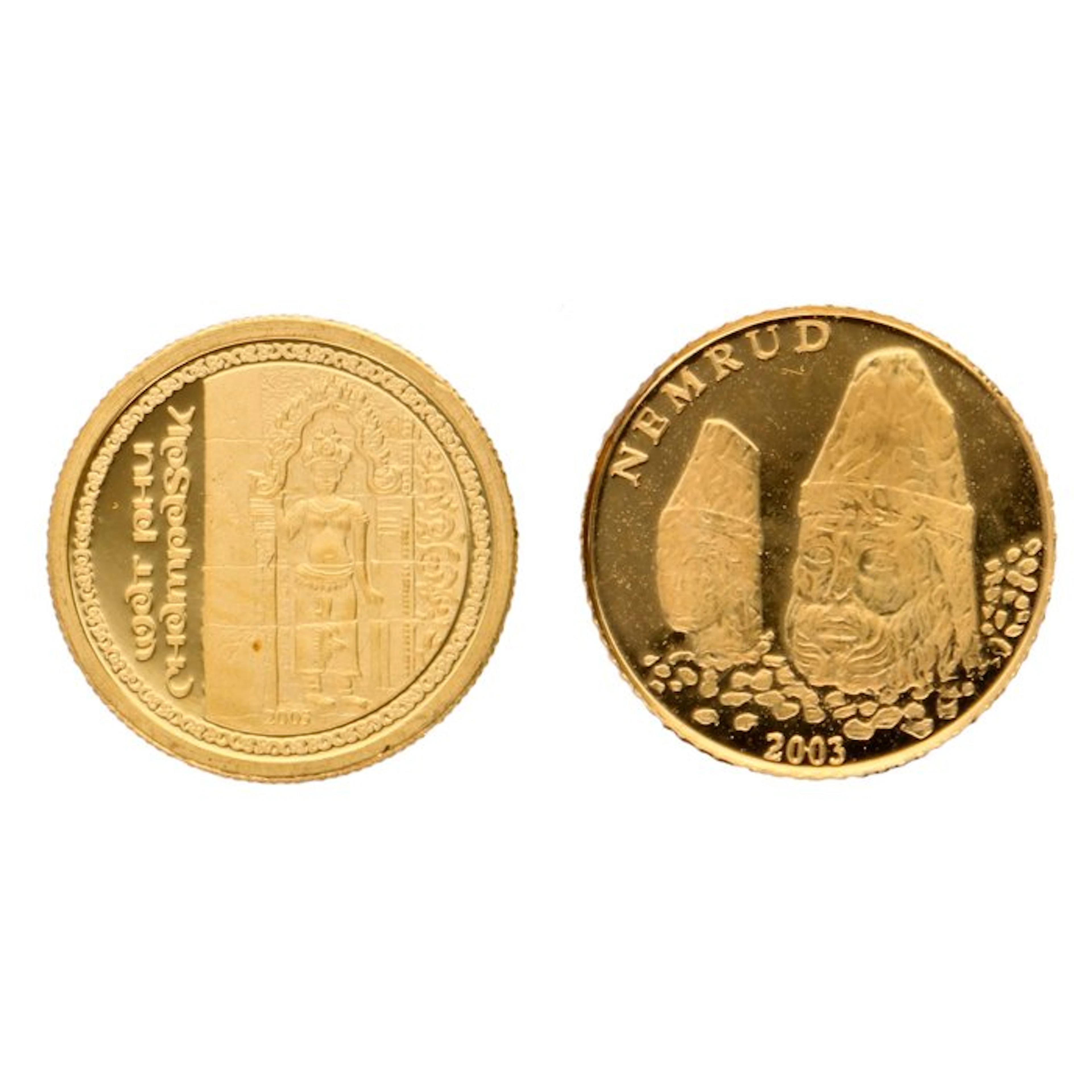 Türkiye, Laos. 2003/2005 - "Nemrud & Wat Phu" (2 stuks)