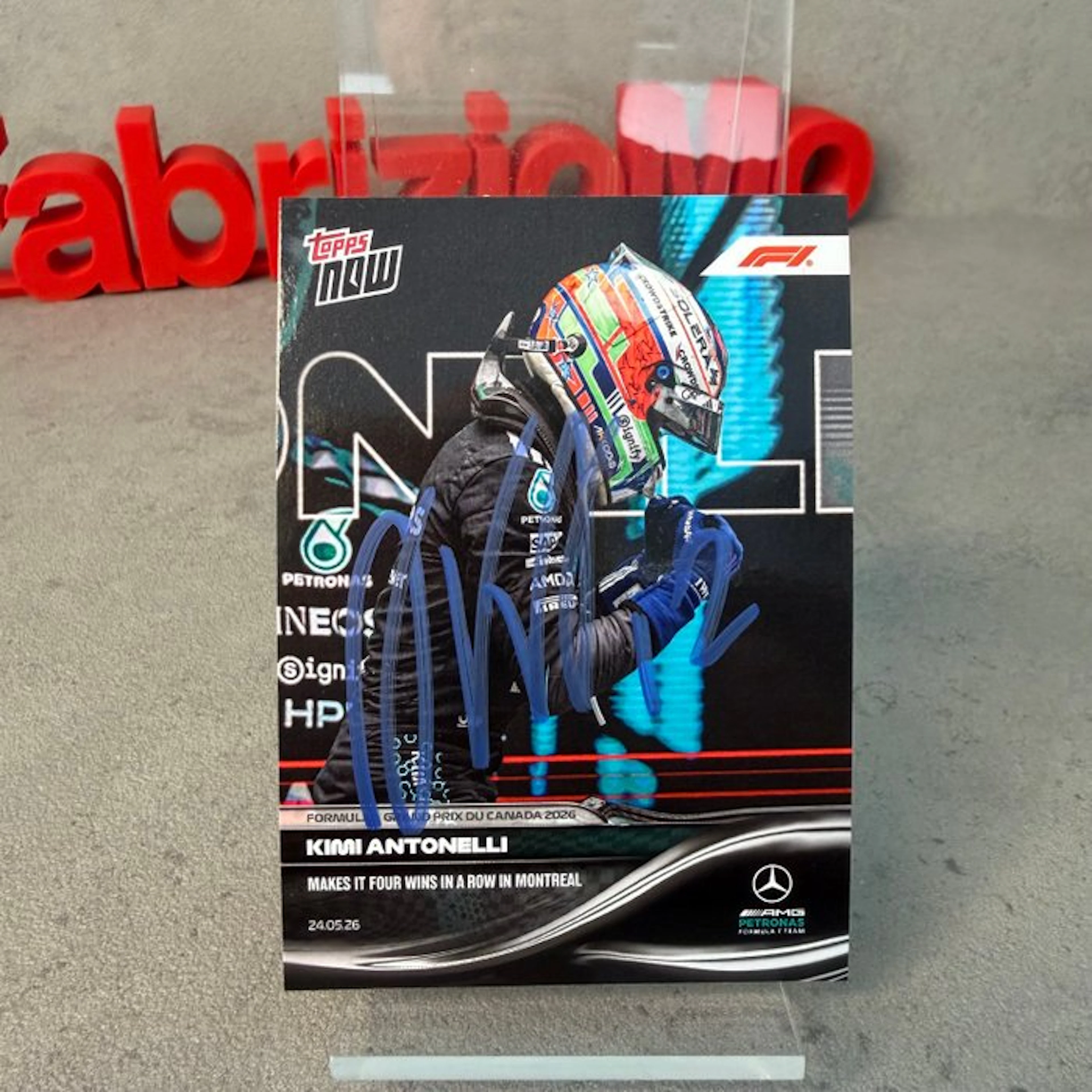 Mercedes - Topps Now - Canada GP 2026 4th consecutive...