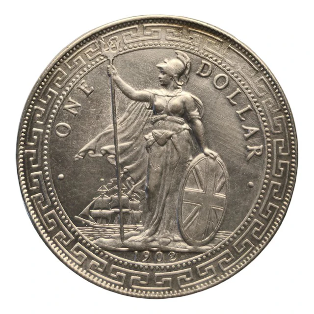 British India. British Trade Dollar Reino Unido