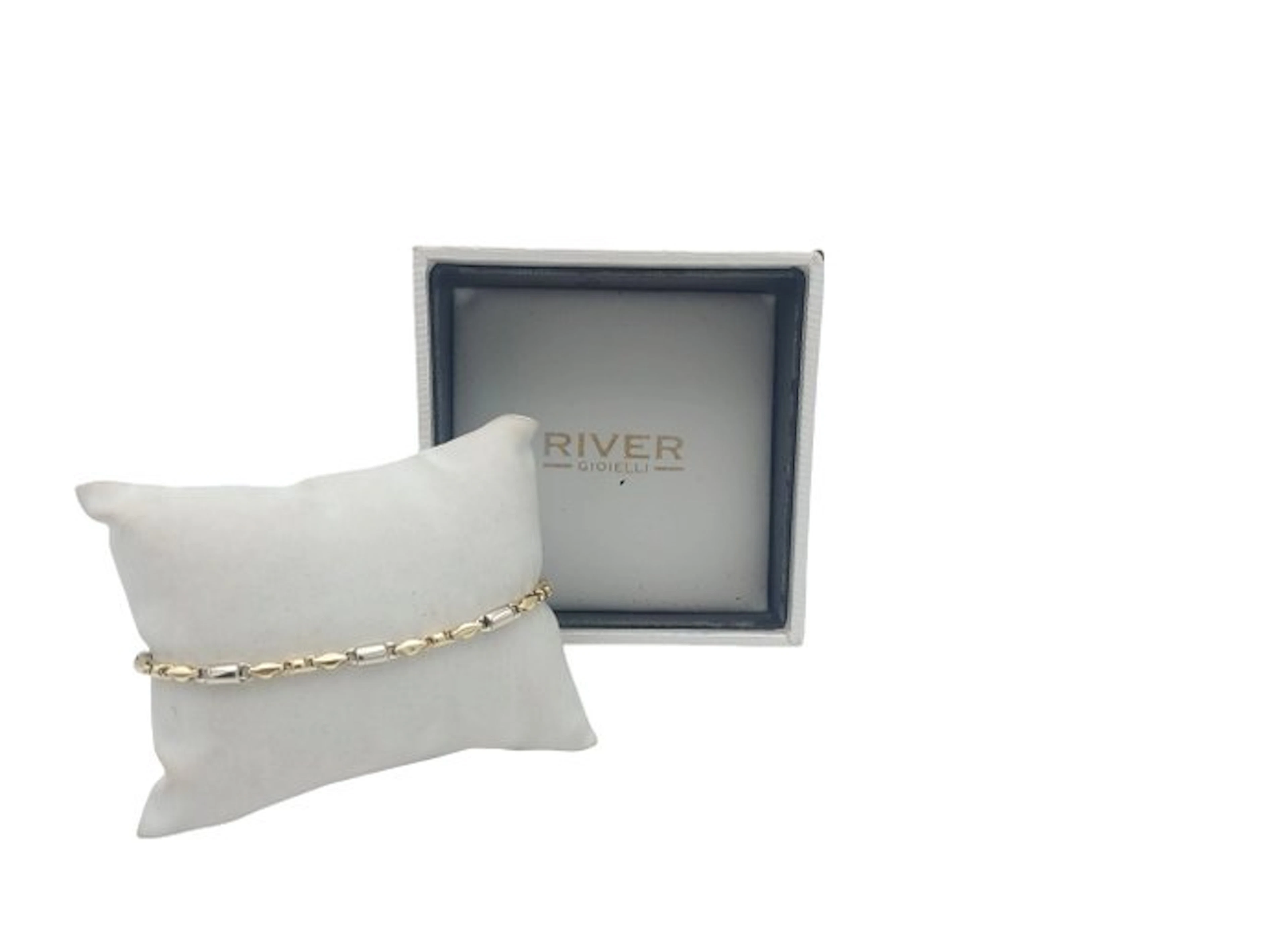 Bracelet - 18 kt. Yellow gold, White gold