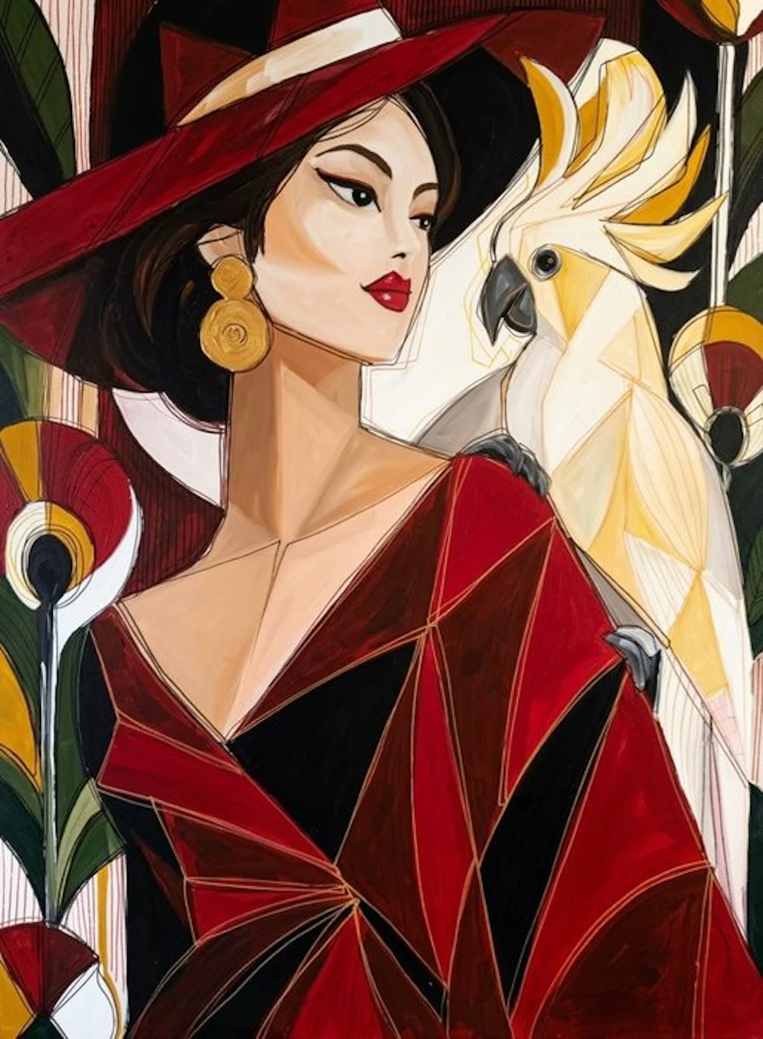 Kiri Aguilera (1982) - XL - Aura Tropical Art Déco