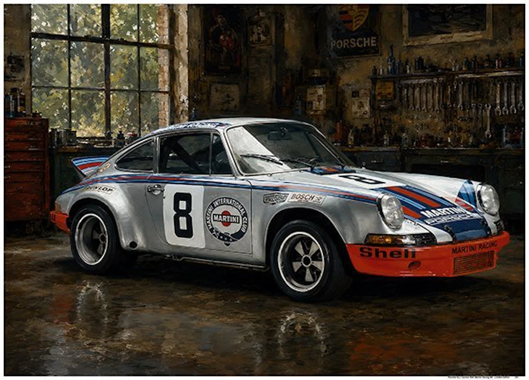 Fransman ART - Porsche 911 Carrera RSR Martini Racing #8...