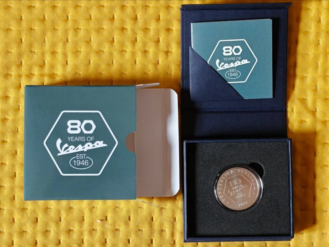 Italy. 5 Euro 2026 "80 Years of Vespa" (No reserve price)