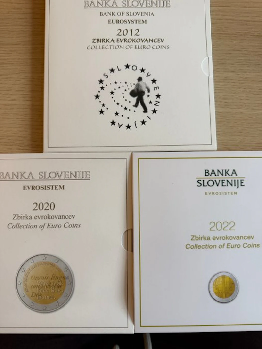 Slovenia. Year Set (BU) 2012/2022 (3 sets) (No reserve price)