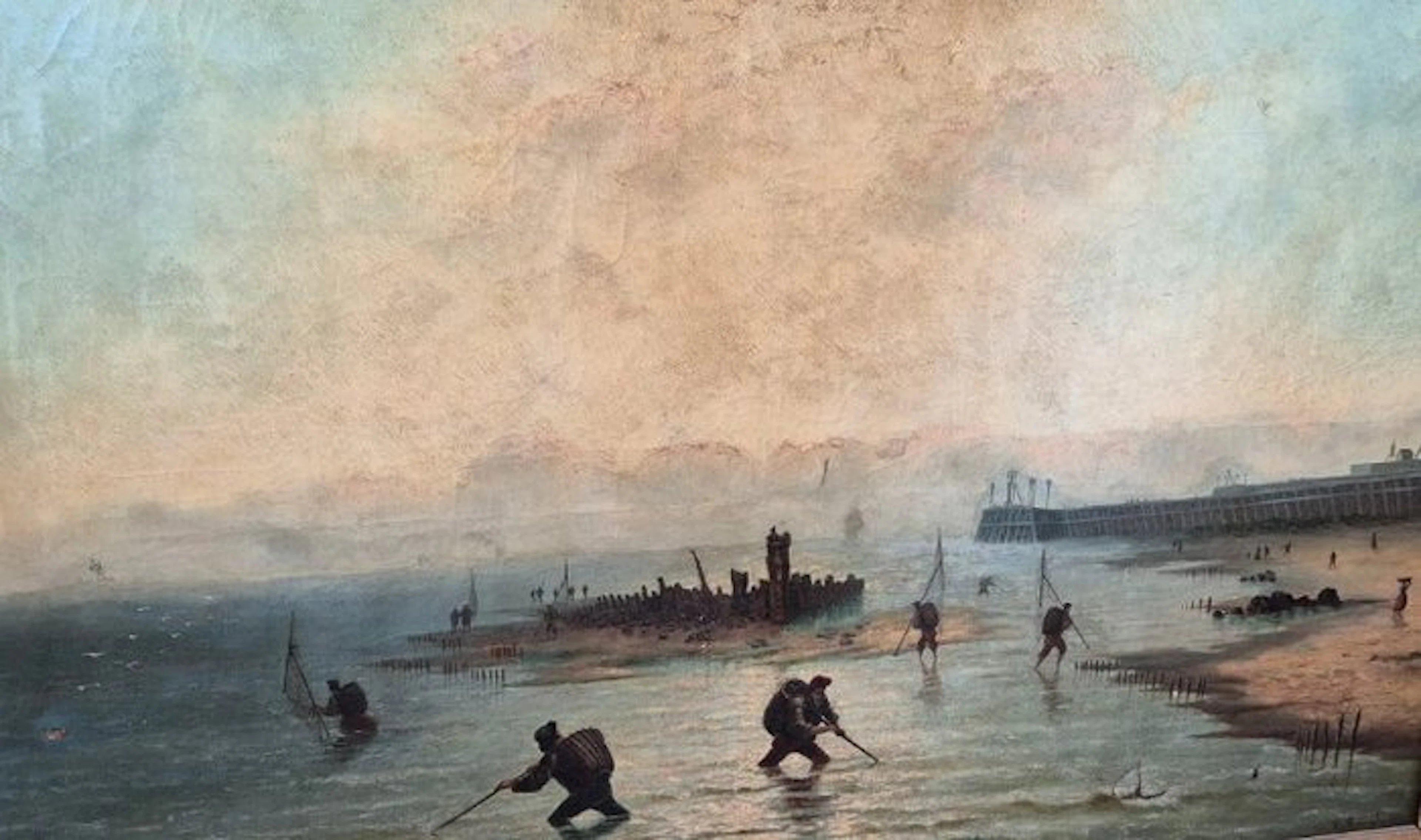 Louis Barnaba (1826-1892) - Veduta di mare