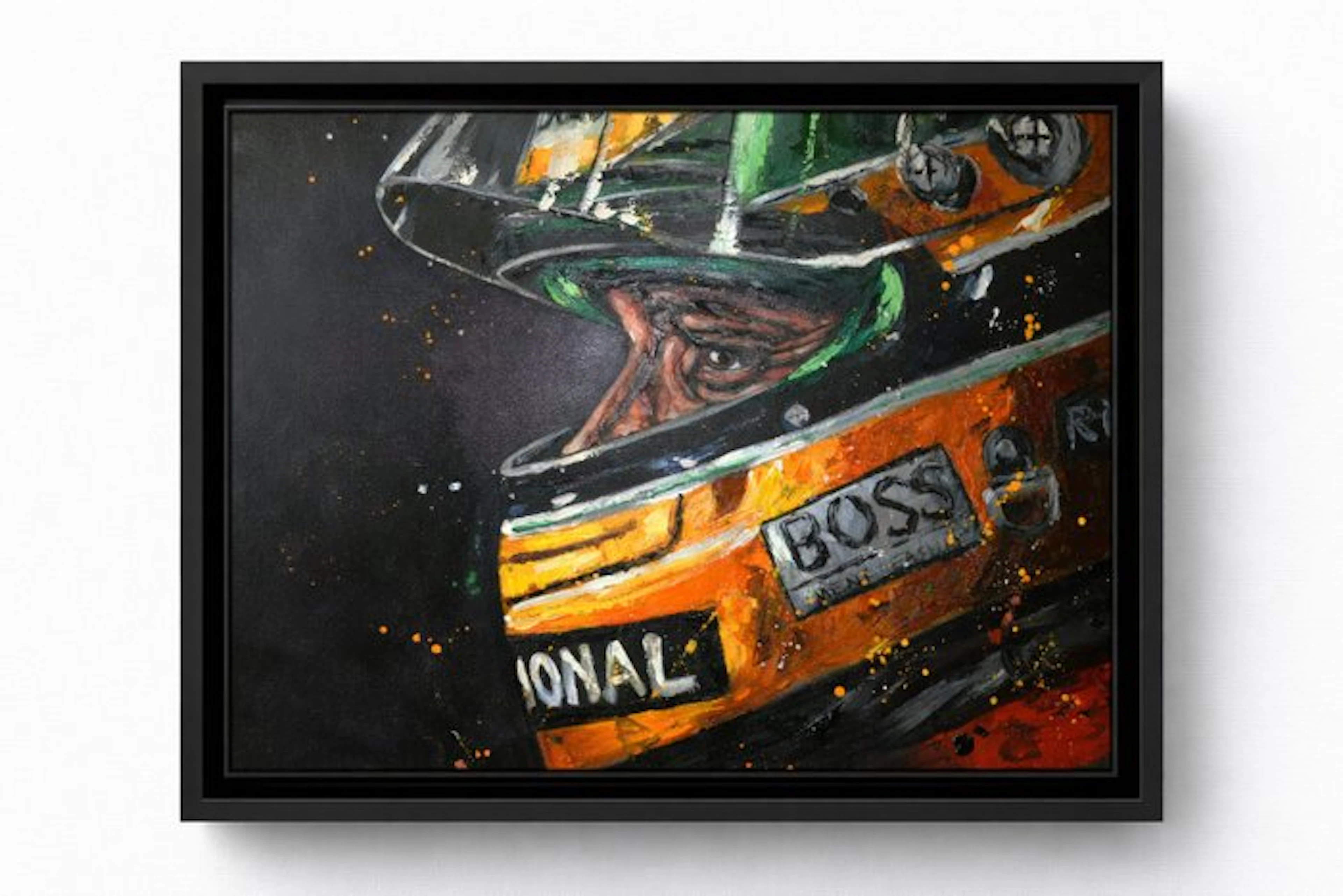 Fransman art - Aytron Senna da Silva 'the formula one legend' - 2020s