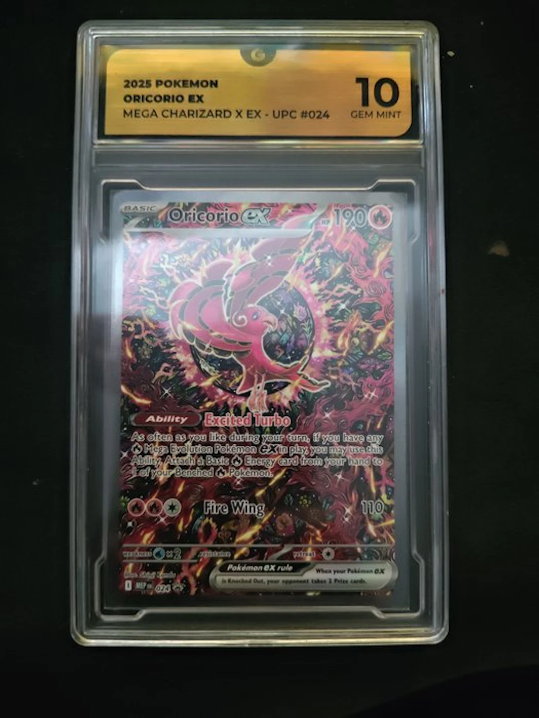 Pokémon - 1 Graded card - Oricorio 024 Full art