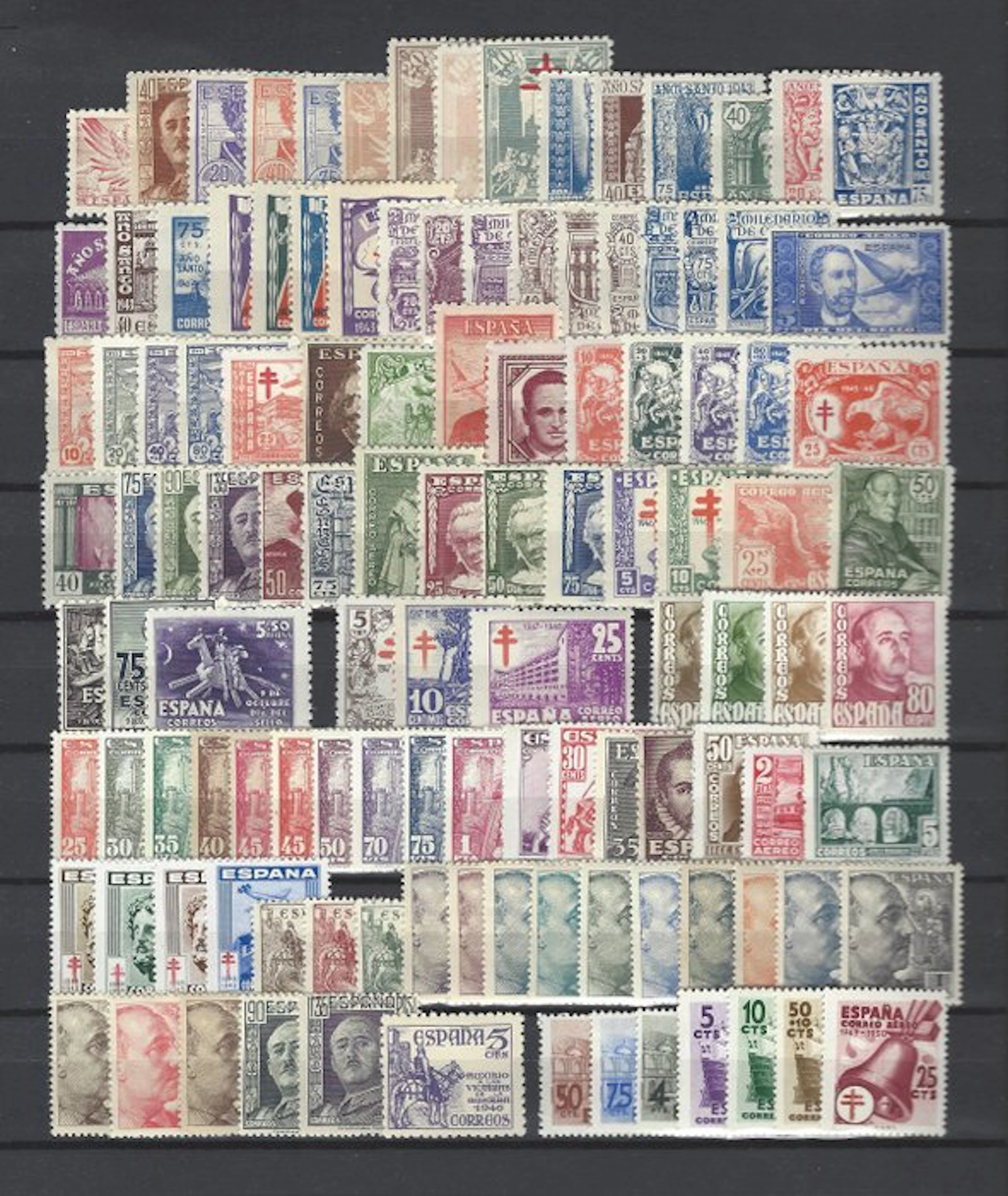 Spain 1942/1949 - Full years without 1015/16