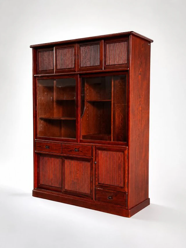 Cupboard - Wood - Japan - Old Karimoku