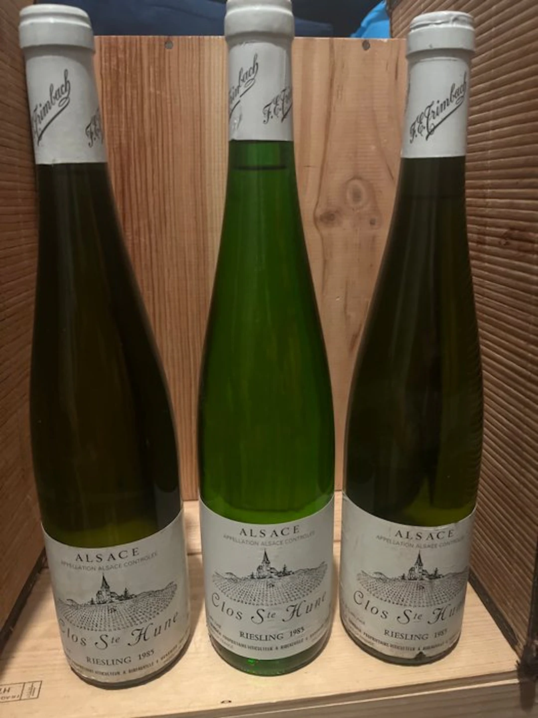 1985 Trimbach, Clos Ste Hune - Alsace - 3 Bottles (0.75L)