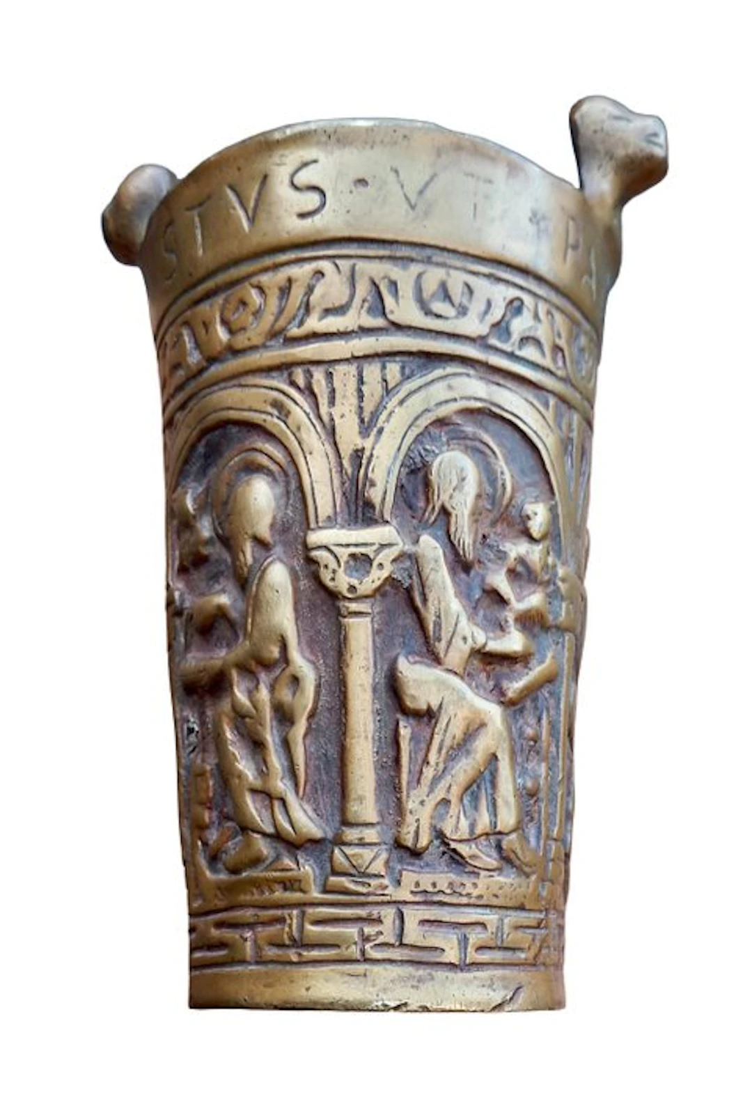 Gothic Style Holy water font - 20th century
