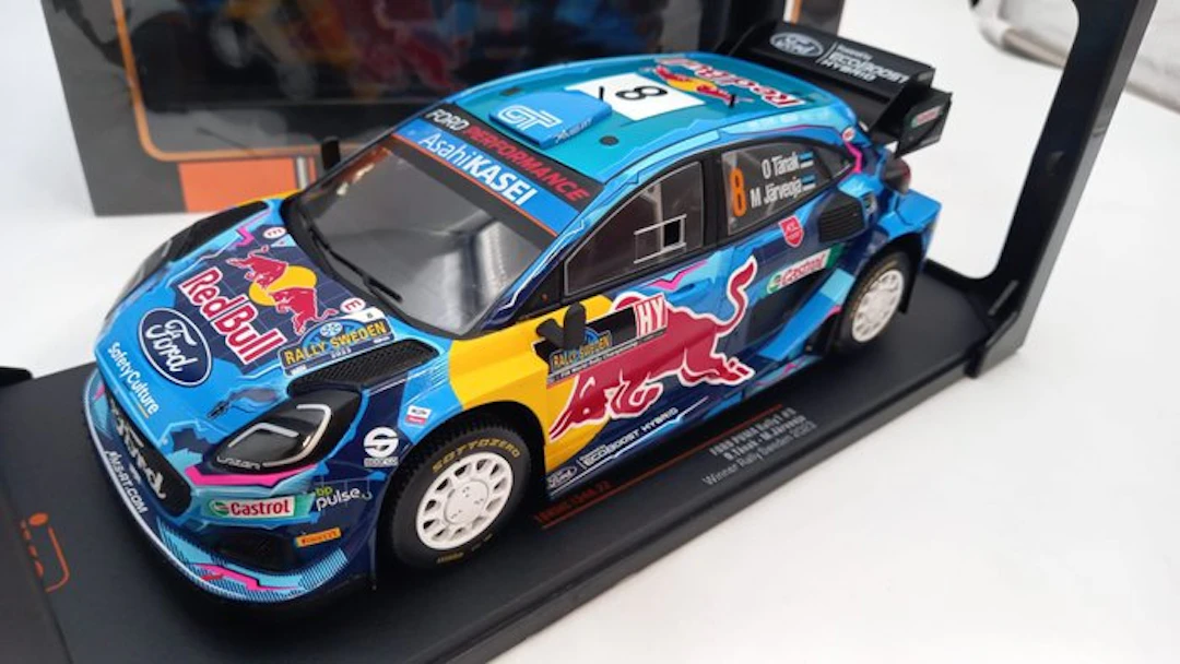 IXO 1:18 - Model car - Ford Puma Rally1 winner rally Sweden 2023 - (cod.F28)