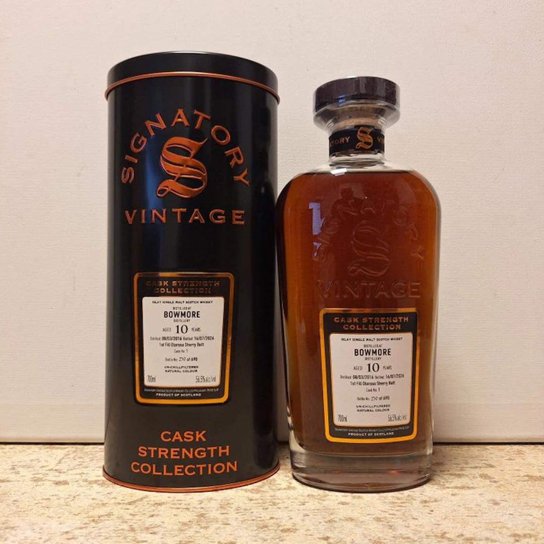 Bowmore 2016 10 years old Cask Strength Collection - 1st...