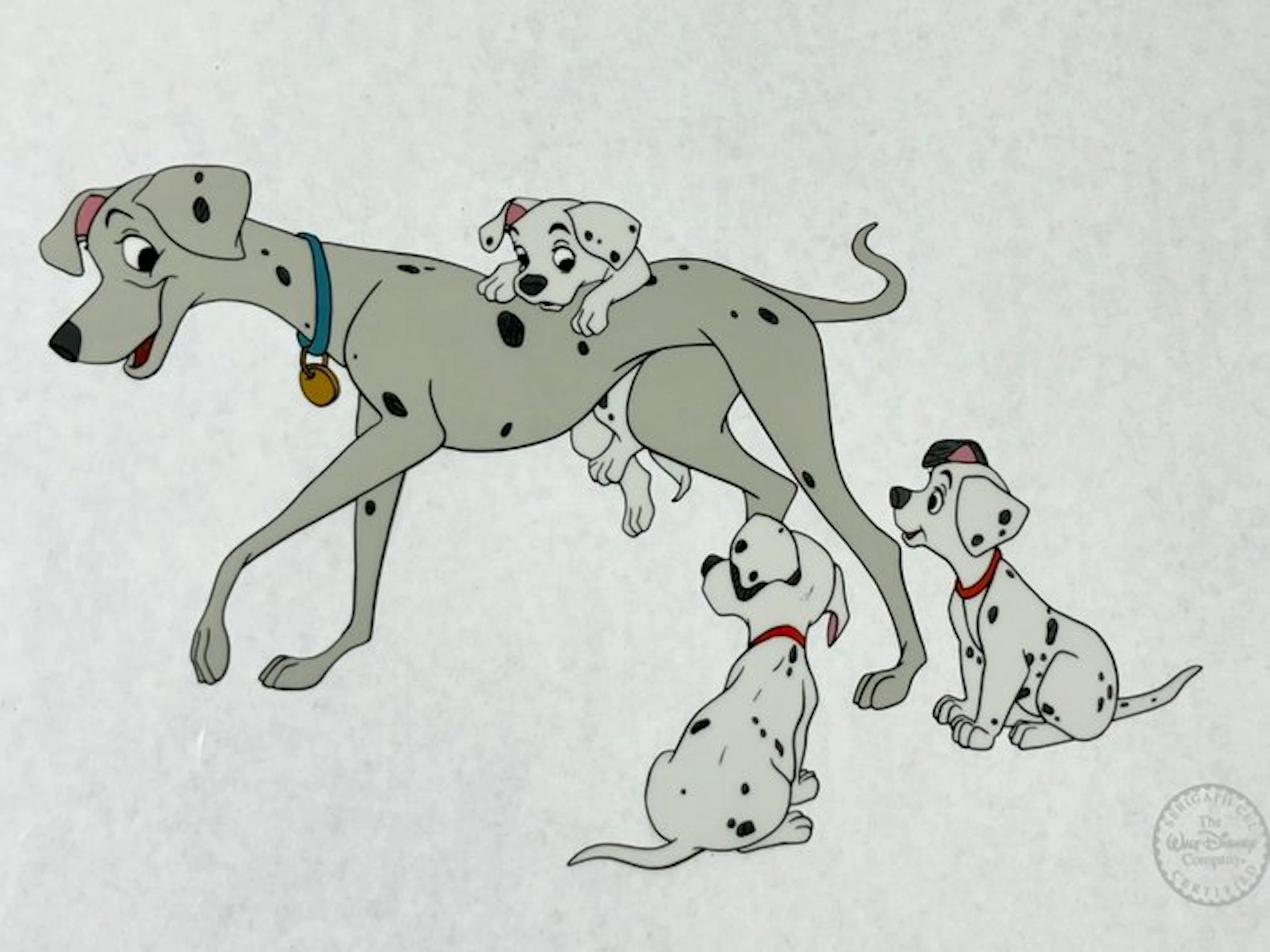 Walt Disney Productions - Perdita and Puppies – Certified...