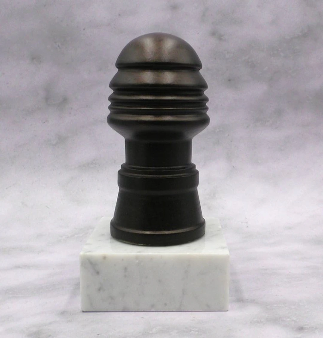 Futurisme Buste met Brons Patina Finish - Renato Bertelli (1900-1974) - Bust