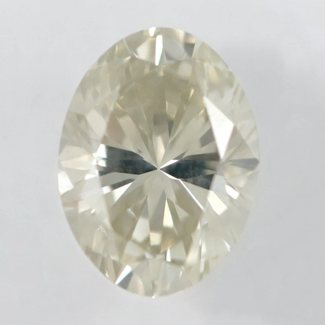 1 pcs Diamond (Natural coloured) - 0.80 ct - Oval - Fancy...