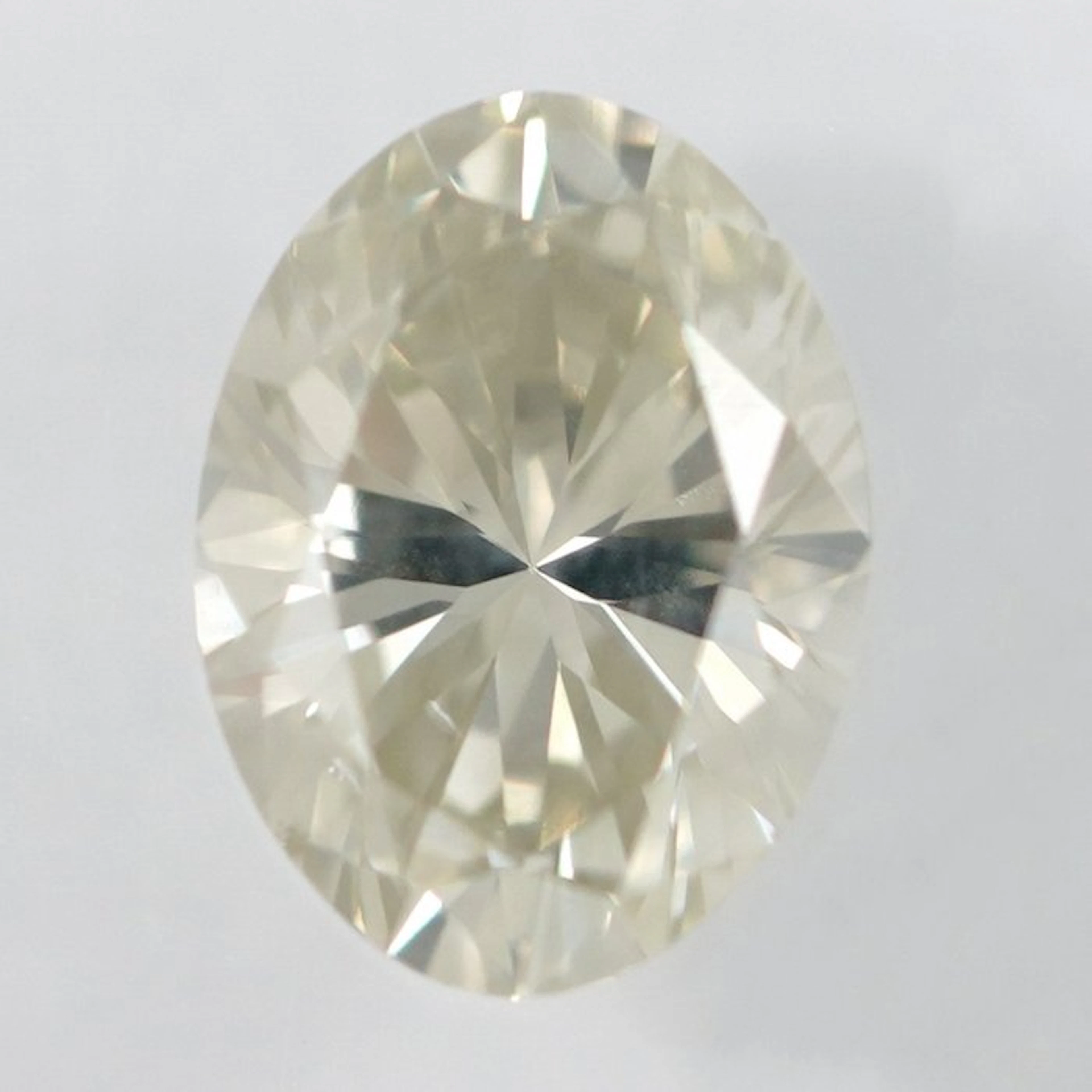 1 pcs Diamond (Natural coloured) - 0.80 ct - Oval - Fancy...
